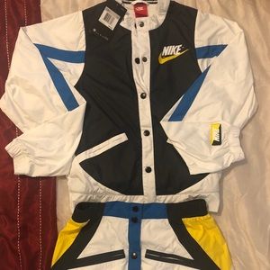nike nsw woven moto jacket